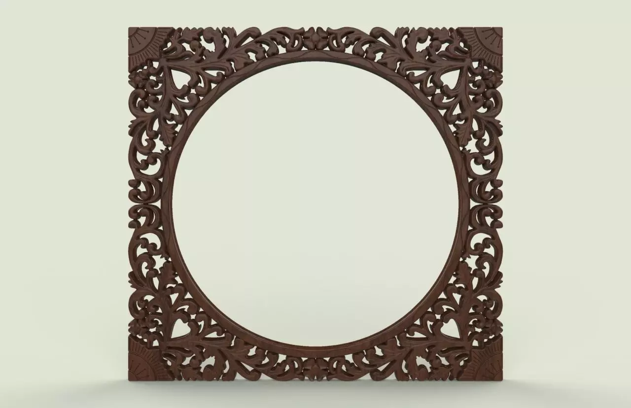 MIRROR FRAME 02 3D print model_0