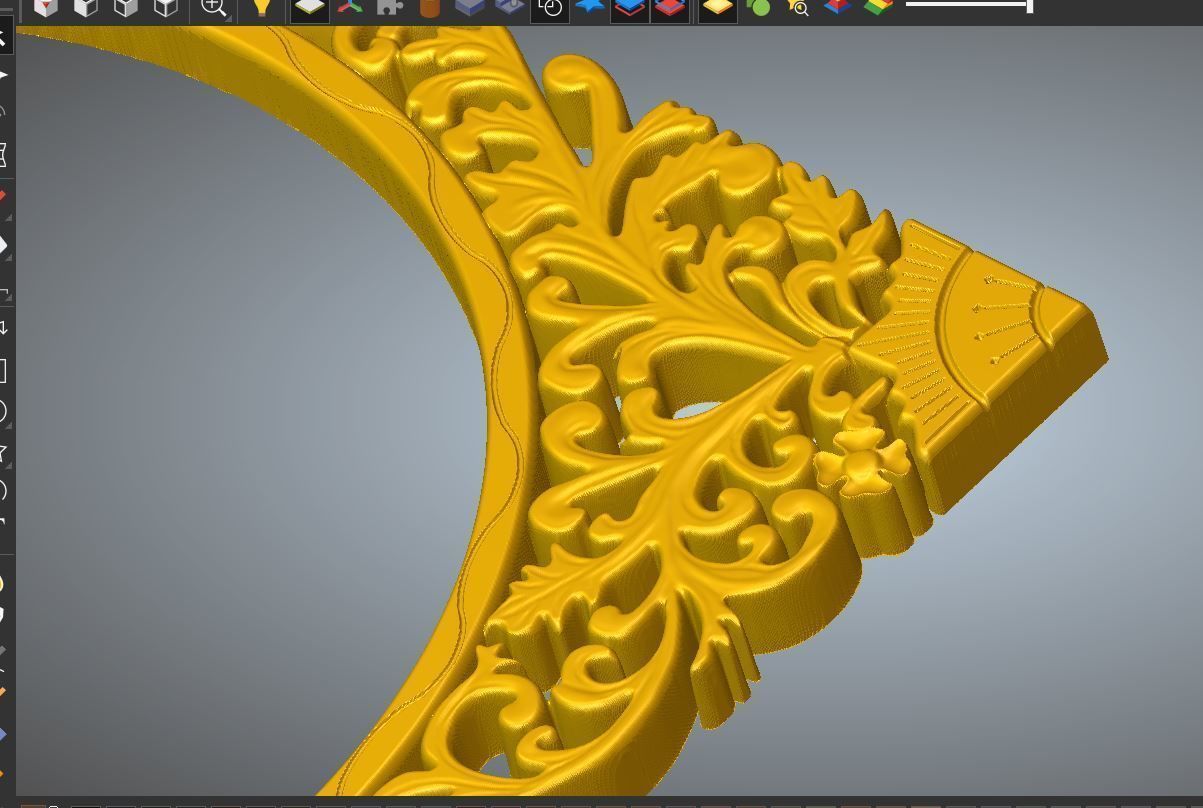 MIRROR FRAME 02 3D print model_6