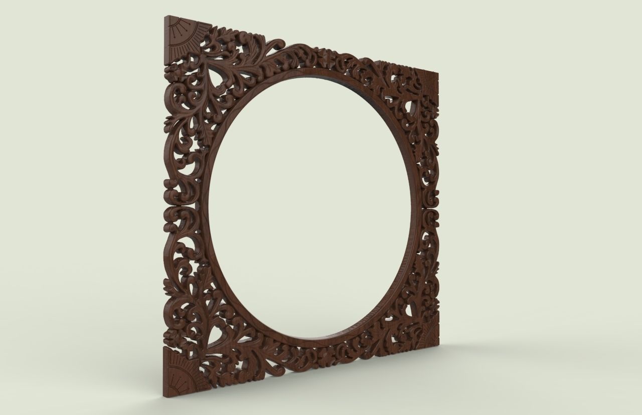 MIRROR FRAME 02 3D print model_1