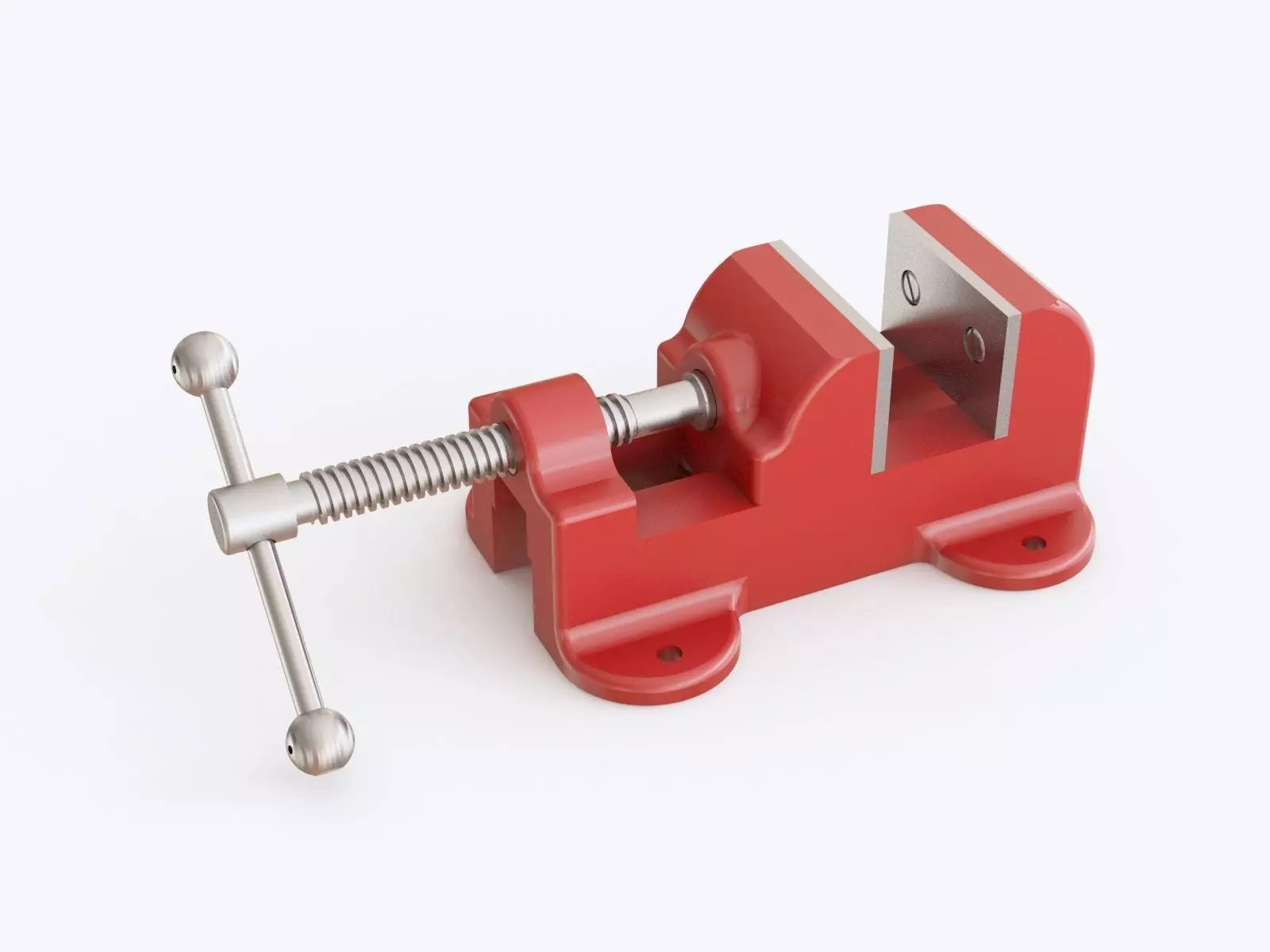 Bench vice 08 3D model_0