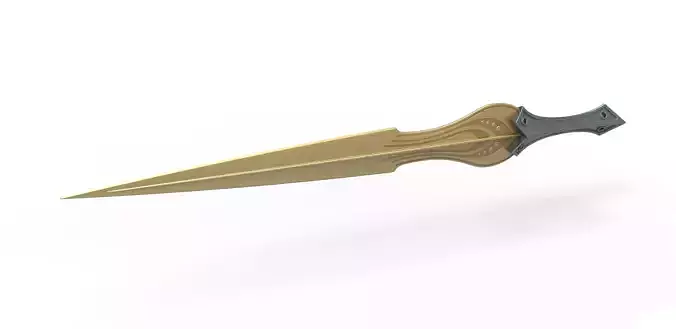 Sword of Achilles from the movie Troy 2004 3D print model