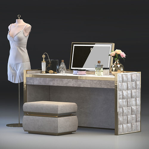 Dressing table Vissionnaire - Titania 3D model