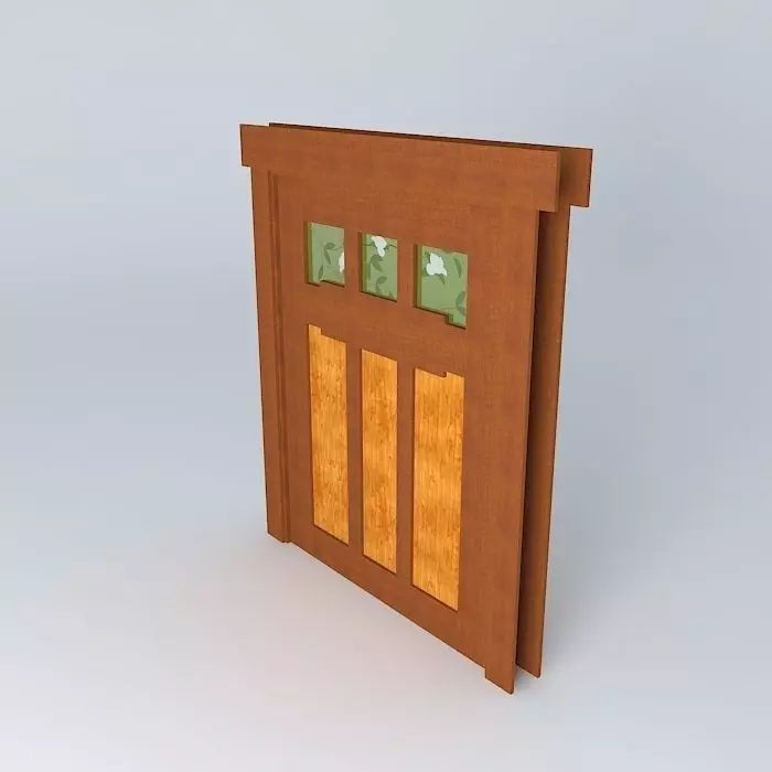 Craftsman Door from Zathura Movie Free 3D model_0