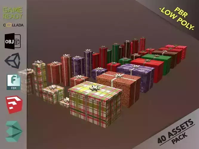 Christmas Gift Box Pack1