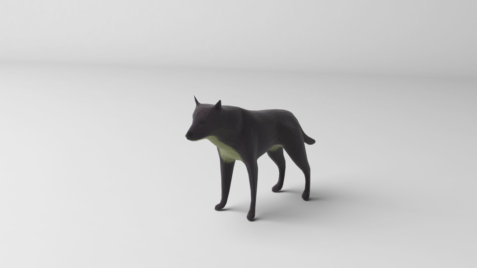Pack of 9 low poly animals Low-poly 3D model_11