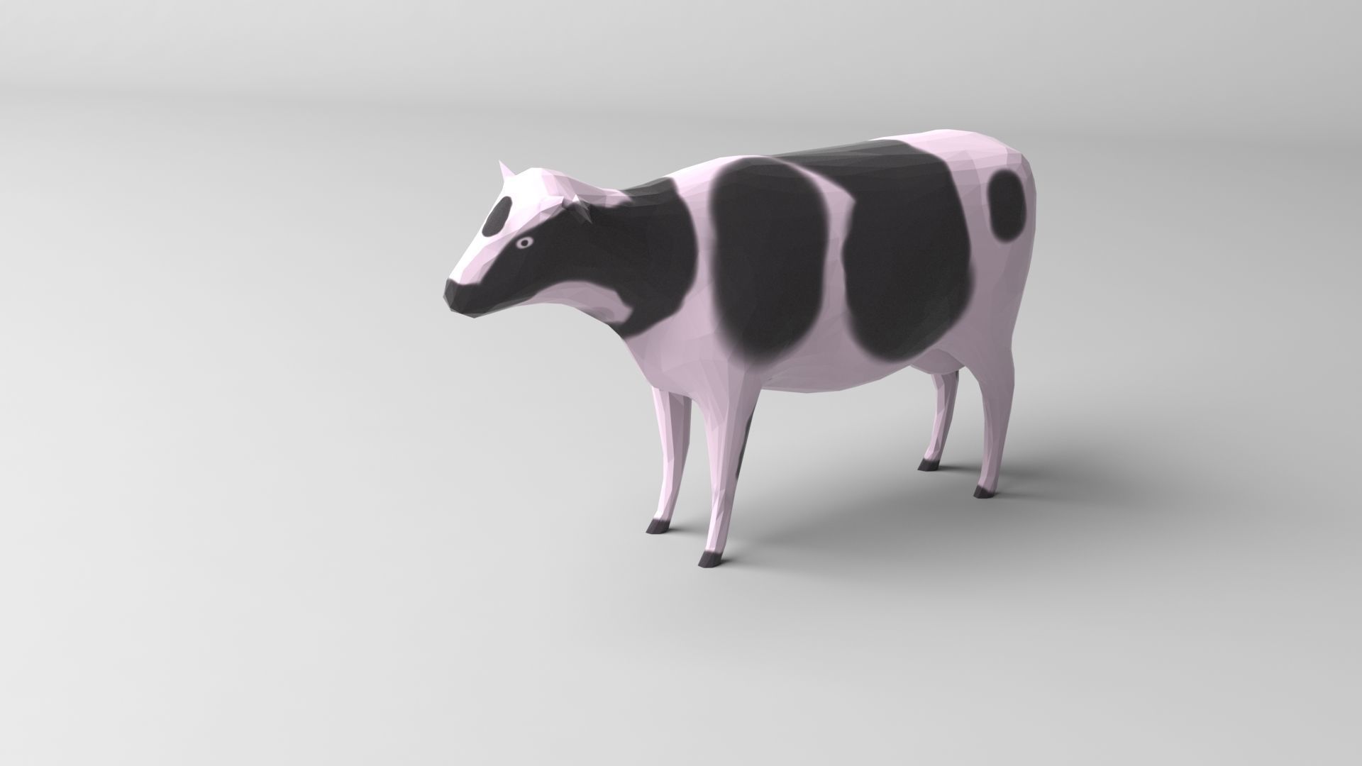 Pack of 9 low poly animals Low-poly 3D model_9