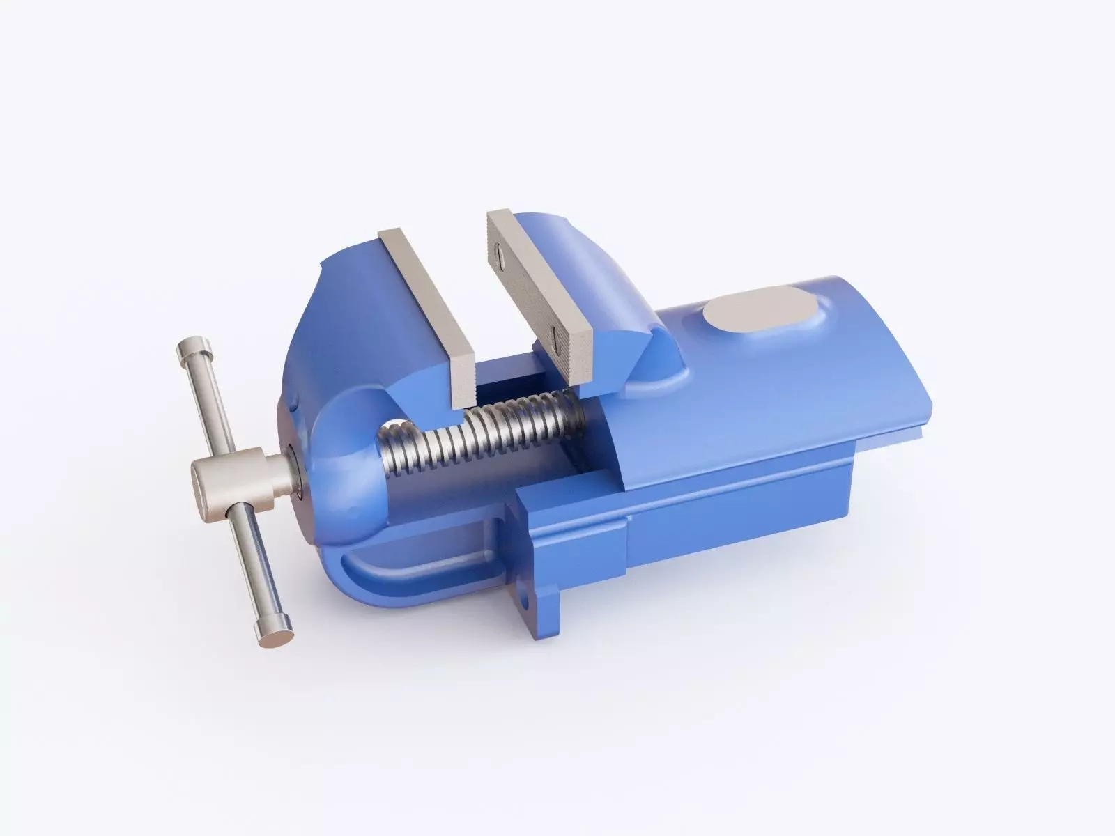 Bench vice 09 3D model_0