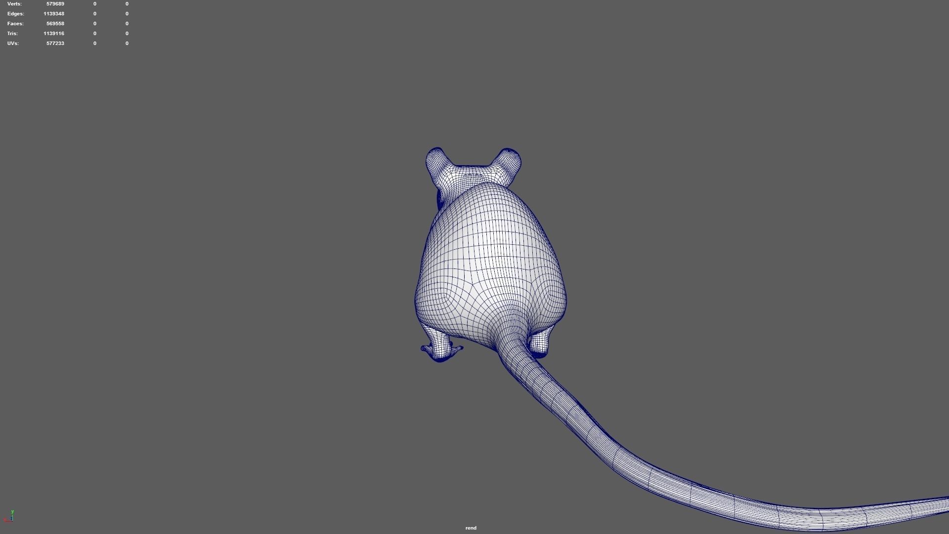 rat rig 3D model_19