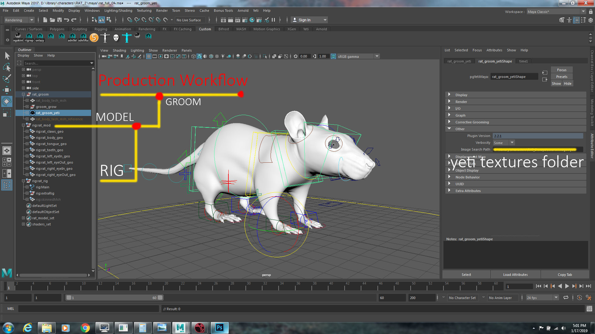 rat rig 3D model_21