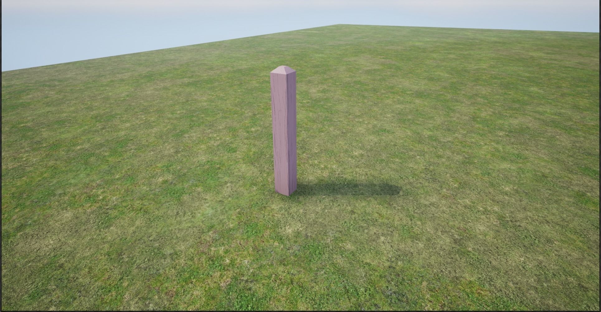 Modular Wooden Fence Low-poly 3D model_20