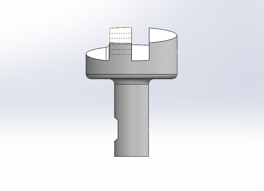Fly Cutter 3D print model_3