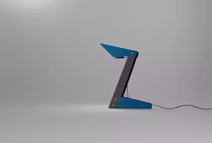 Lamp metal RT303 Design Ciriak Free 3D model