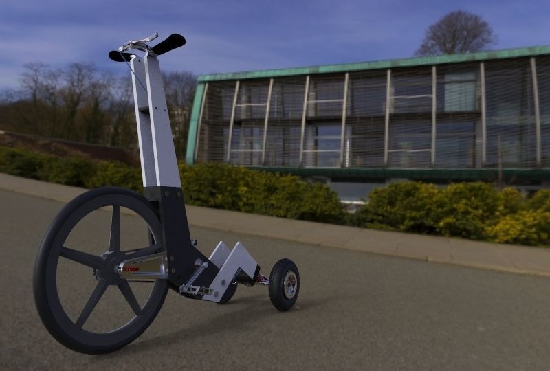 BDP STANDING BIKE   Inspirated Halfbike 3D model_4