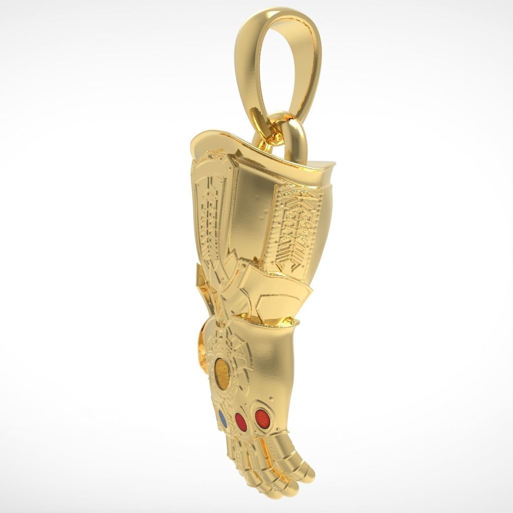 infinity gauntlet 3D print model_4