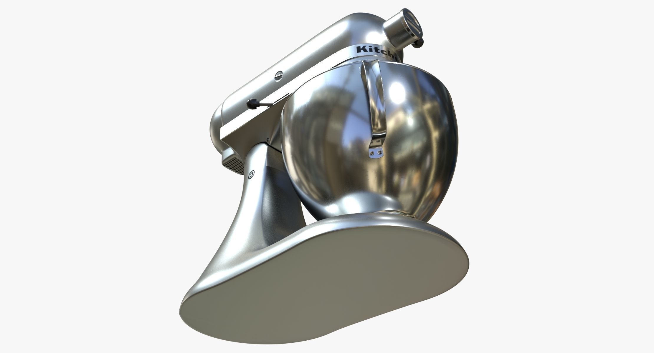 KitchenAid Mixer 3D model_6