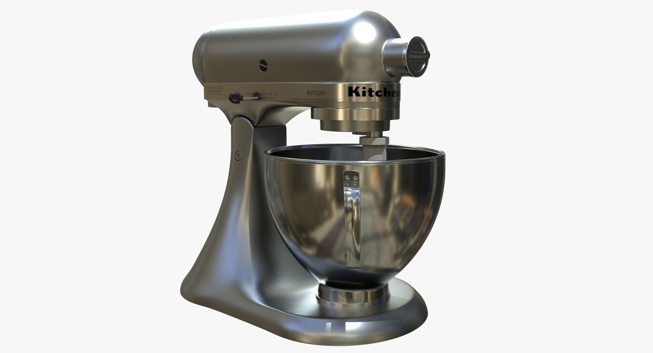 KitchenAid Mixer 3D model_2