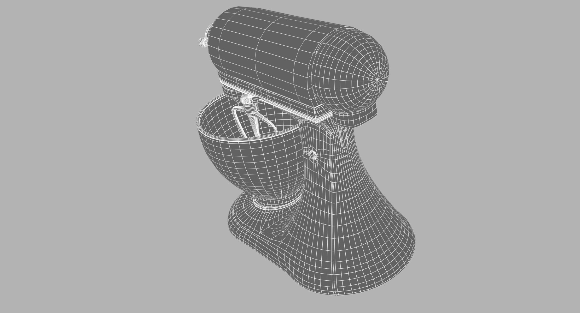 KitchenAid Mixer 3D model_10