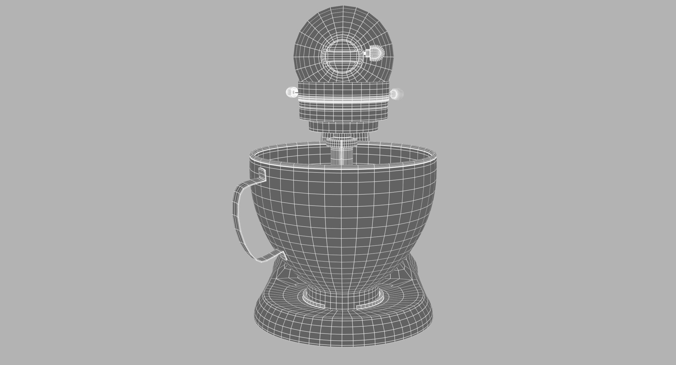 KitchenAid Mixer 3D model_8