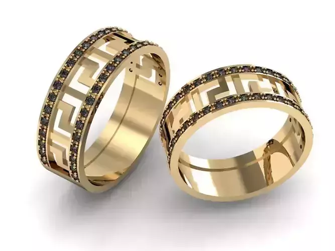 GREEK rings Two sizes
