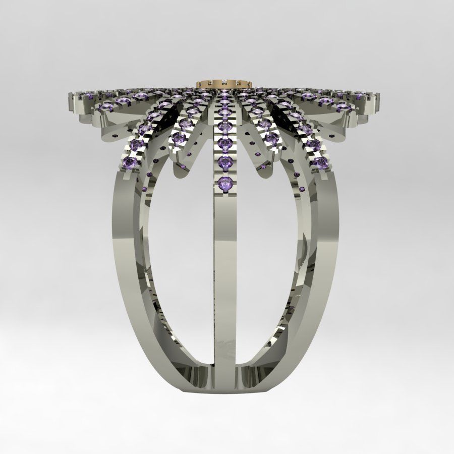 star ring   3D print model_7