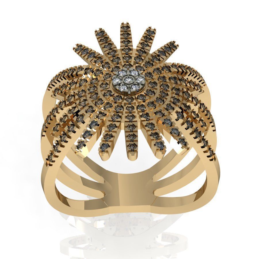 star ring   3D print model_2