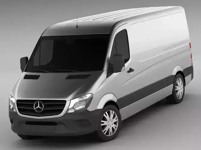 Mercedes Sprinter 2014 standard 3D model