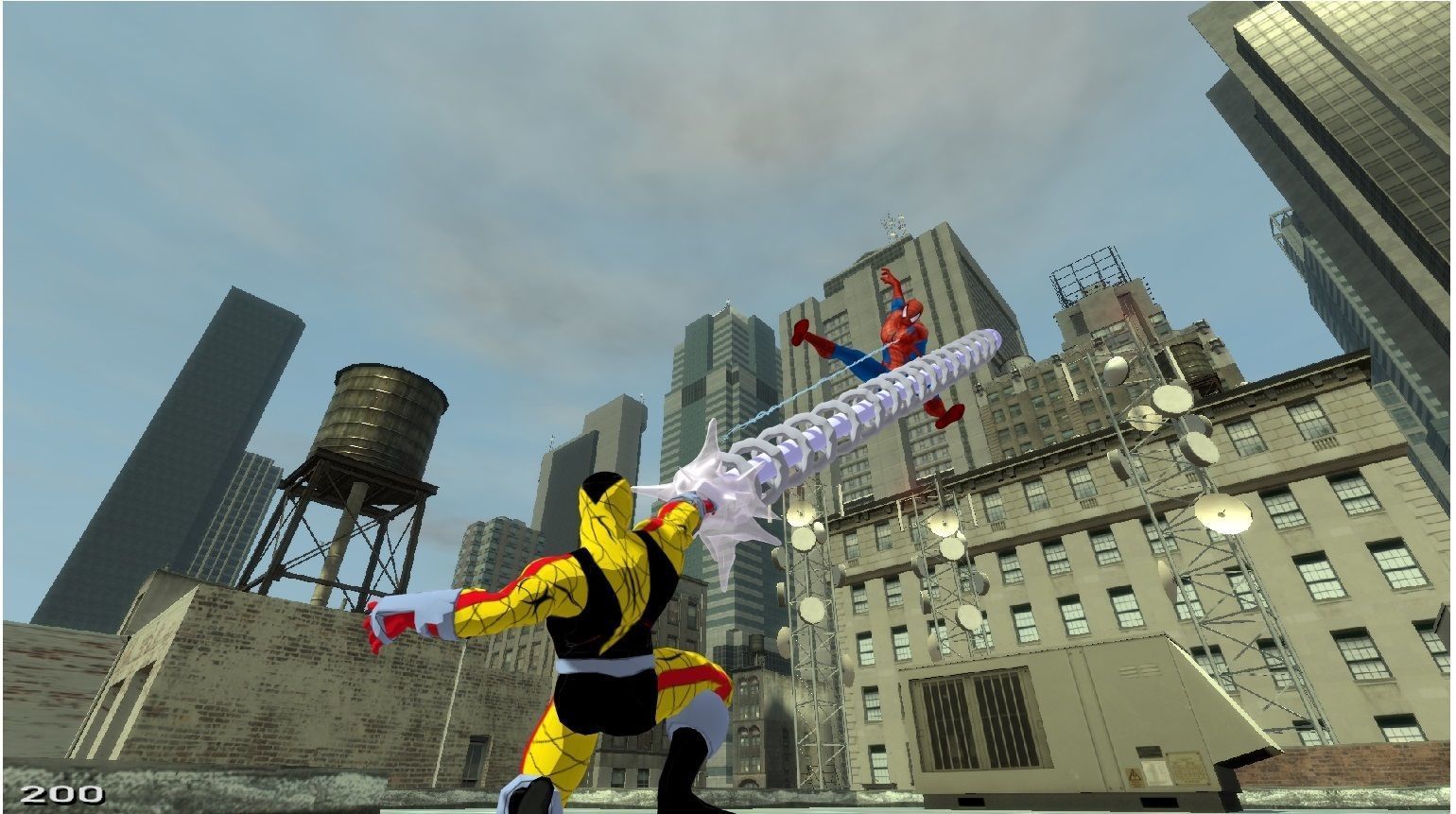 Shocker 90s animated series Rigged for Poser 3D model_18