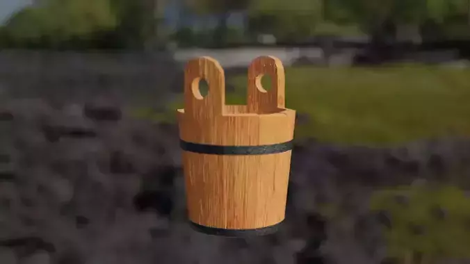 Wooden Bucket