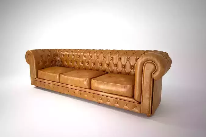 03 LEATHER SOFA