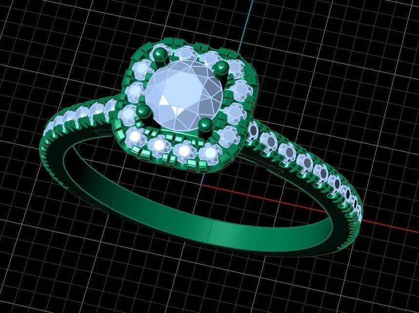 Ring bi 16 3D print model_13