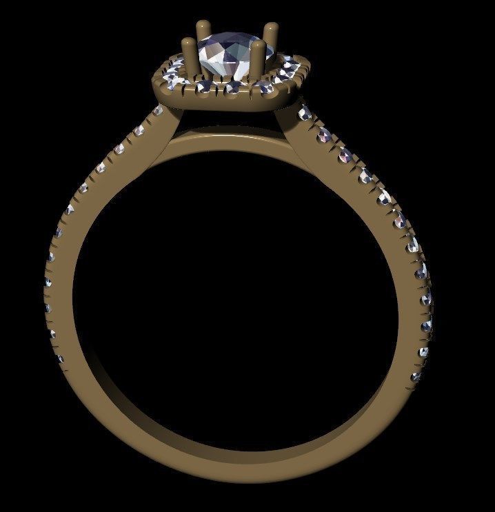 Ring bi 16 3D print model_7