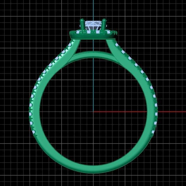 Ring bi 16 3D print model_12