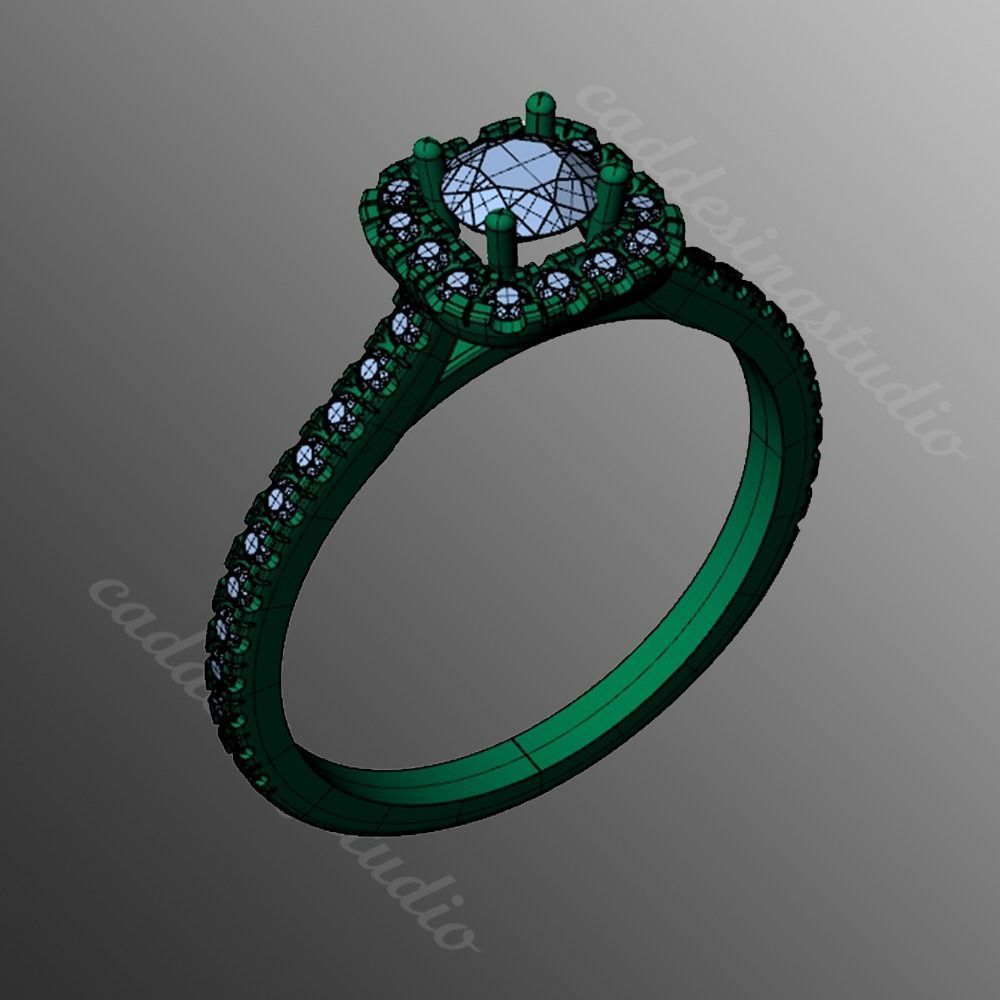 Ring bi 16 3D print model_2