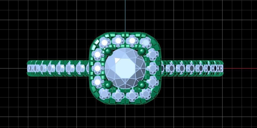 Ring bi 16 3D print model_10