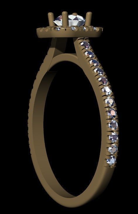 Ring bi 16 3D print model_9