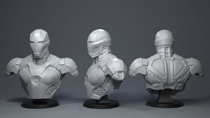 Iron Man 3D print model