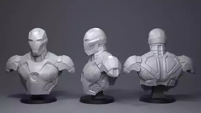 Iron Man 3D print model