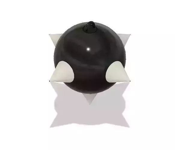Morning Star Ball 3D print model
