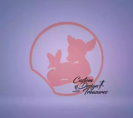 Bambi Deer 3D print model