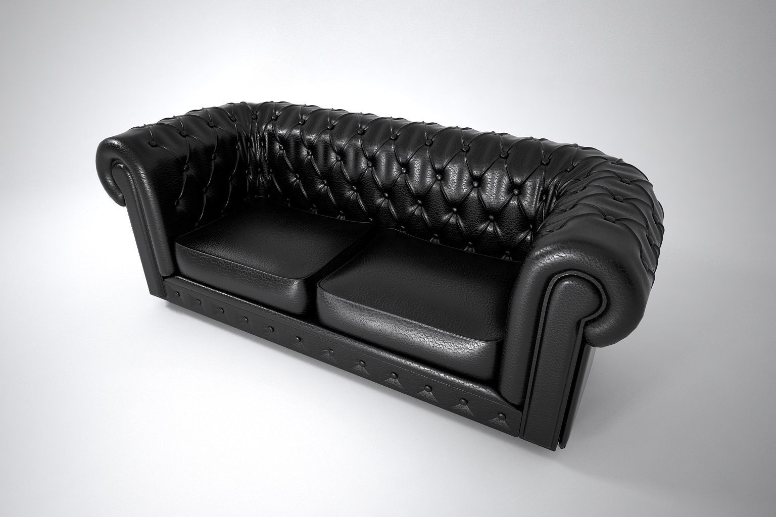 01 LEATHER SOFA DOUBLE 3D model_4