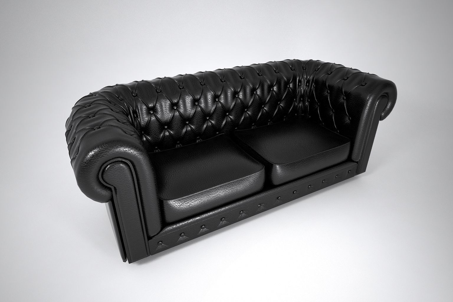 01 LEATHER SOFA DOUBLE 3D model_3