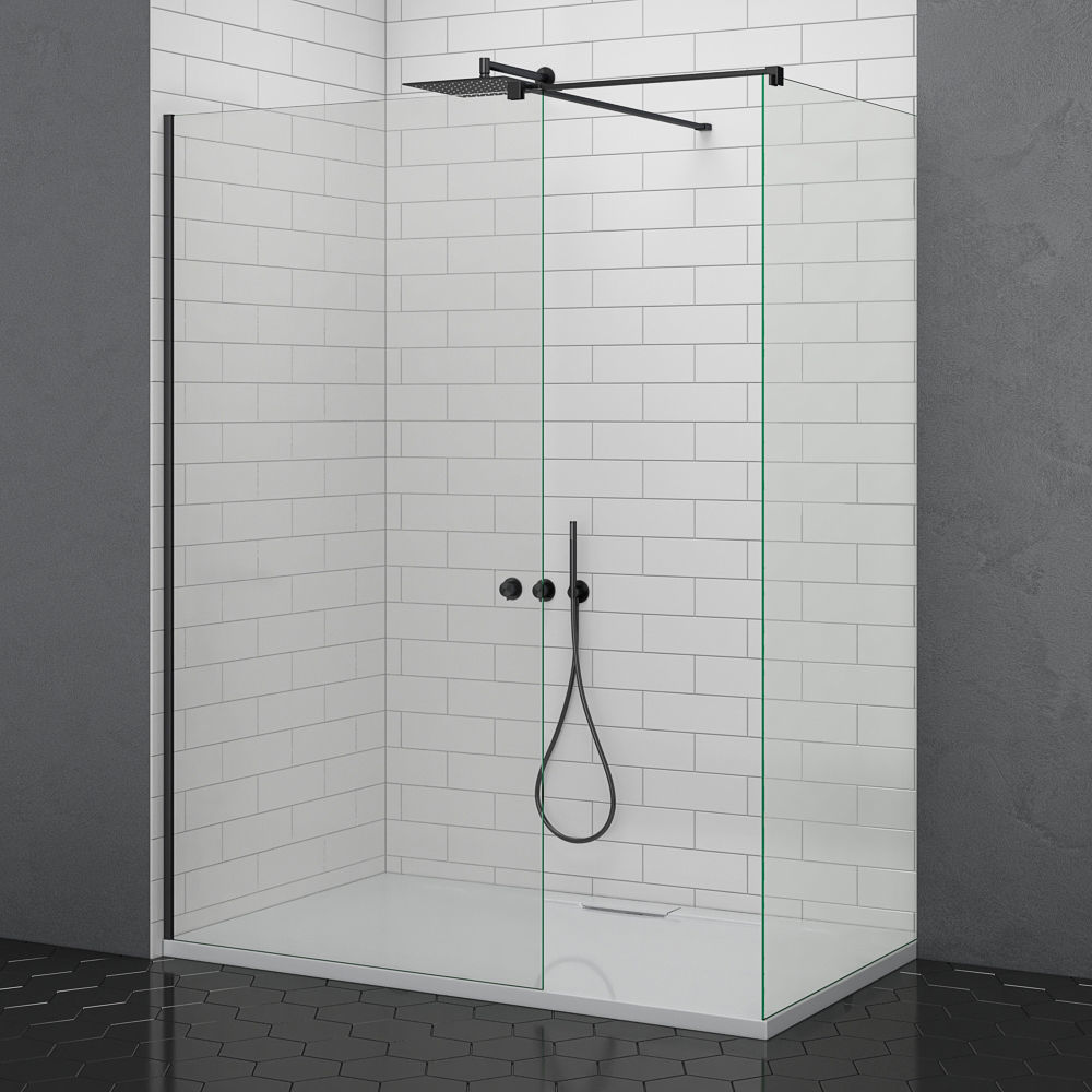 Cabin showers Radaway Modo New Black 3D model_6