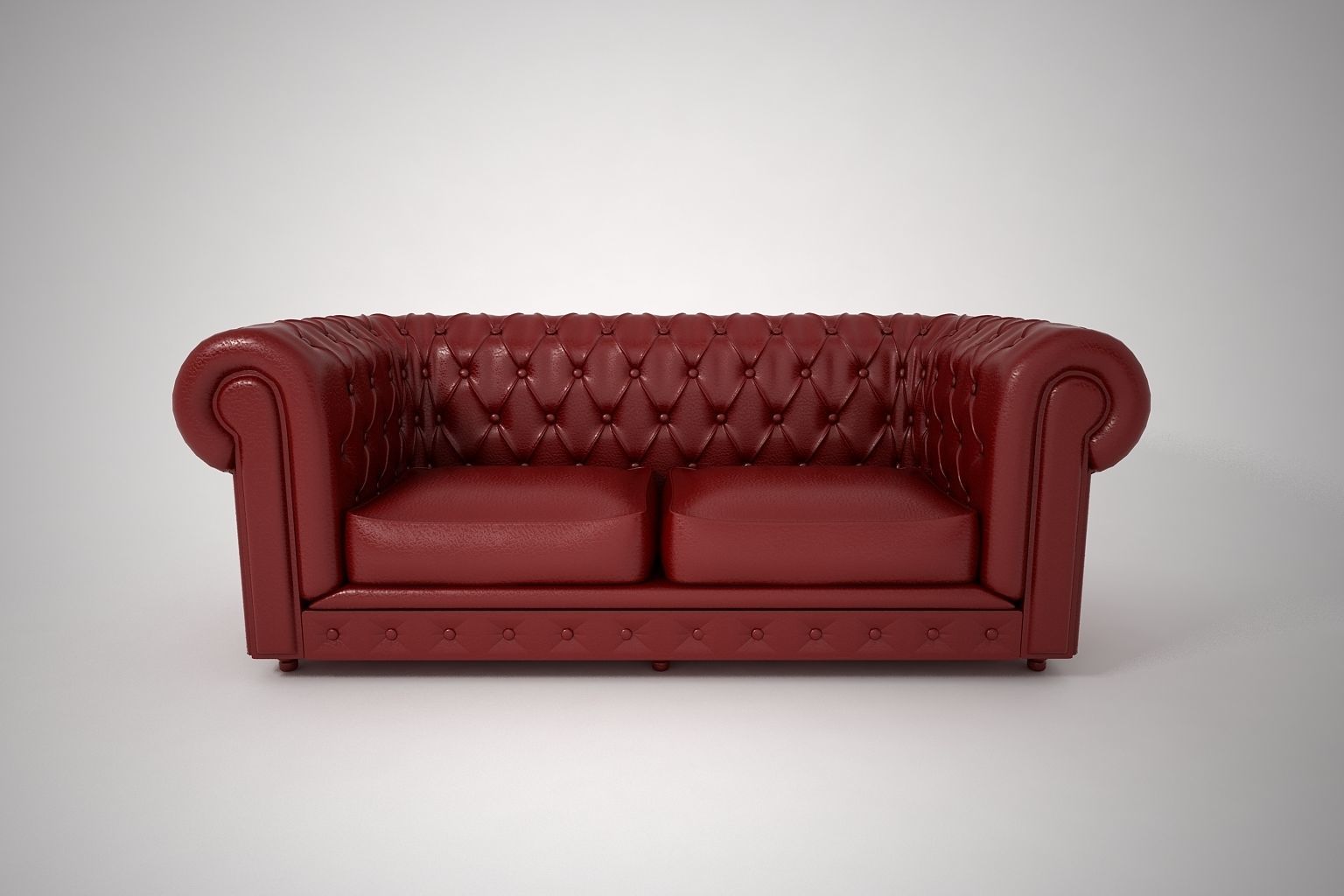 04 LEATHER SOFA DOUBLE 3D model_1
