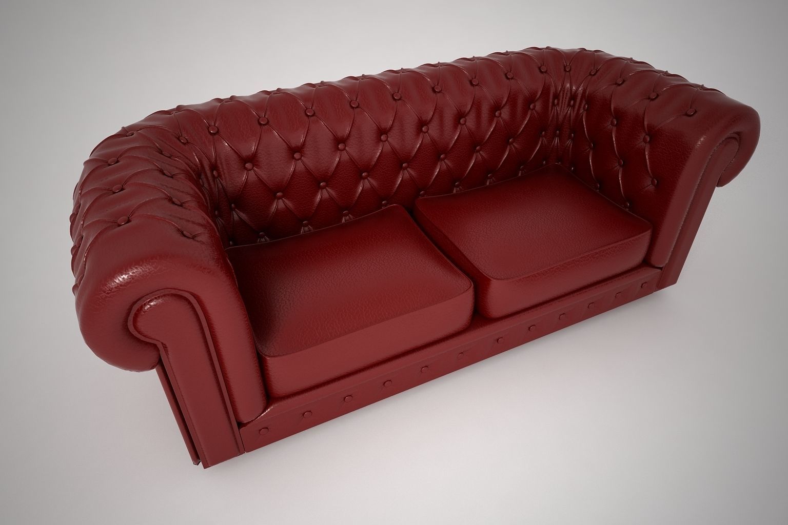 04 LEATHER SOFA DOUBLE 3D model_3