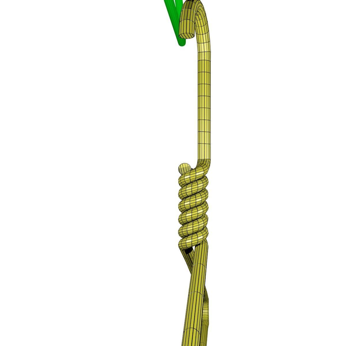 Metal Cloth Hanger 3D Asset 3D model_17