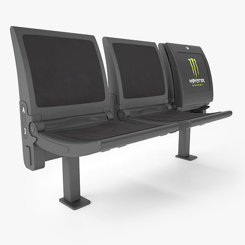 Arena Stadium Seating Chair 3D model