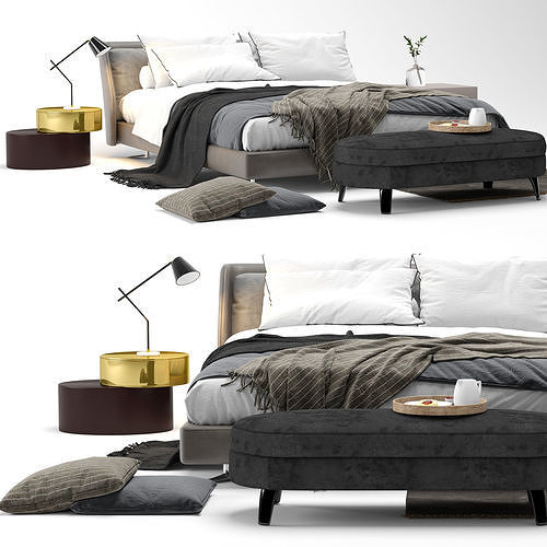 Spencer bed  3D model