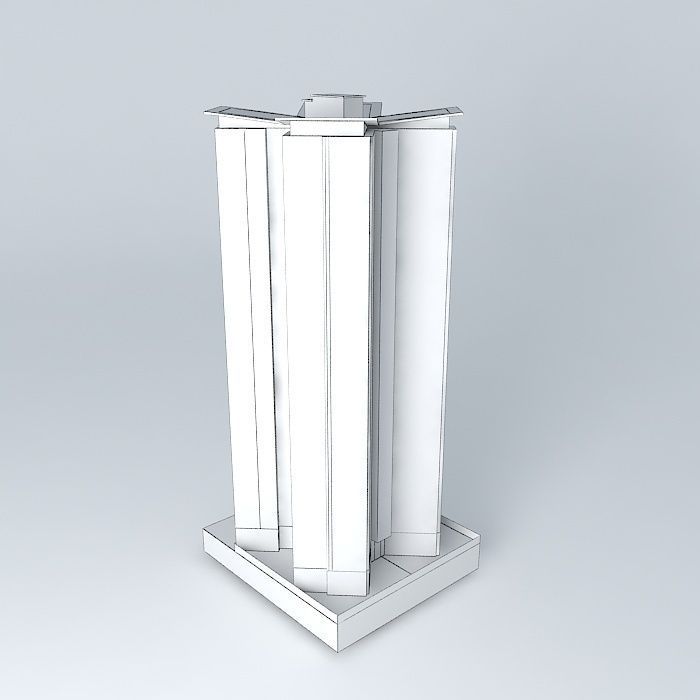 Bidebieta La Paz Torre39 Free 3D model_3