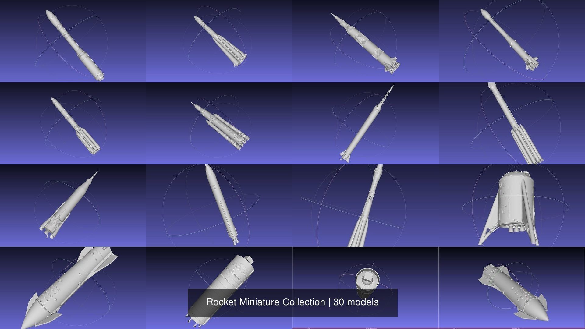 Rocket Miniature Collection _17
