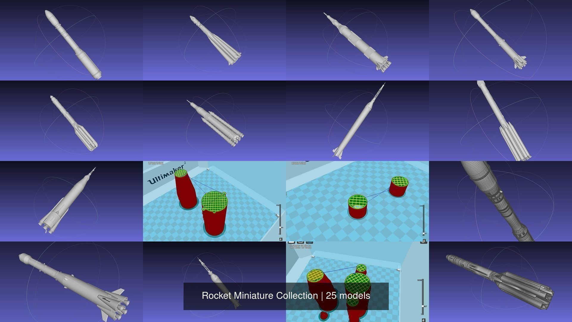 Rocket Miniature Collection _40